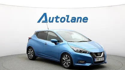 Begagnad Nissan Micra Acenta 90 HK (66 kW) 2017 Blå Halvkombi