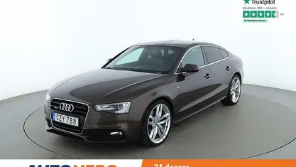 Brun Begagnad 2015 Audi A5 Sportback S-Line Halvkombi | 161 000 kr (Marknadspris)