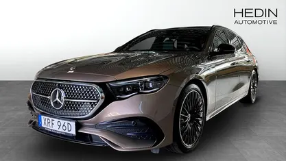 Brun (brown) Begagnad 2025 Mercedes E300 AMG Kombi | 689 900 kr (Marknadspris)