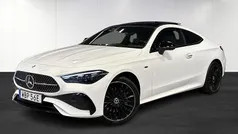 Vit (white) Begagnad 2024 Mercedes CLE300 AMG line Sportkupé | 699 000 kr (Lite dyr)