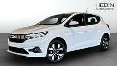 Vit (white) Ny 2025 Dacia Sandero Expression Halvkombi | 219 900 kr (Marknadspris)