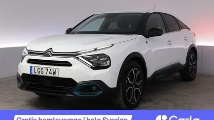 Vit Begagnad 2022 Citroën e-C4 Shine Halvkombi | 187 990 kr (Marknadspris)