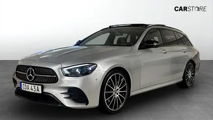 Silver Begagnad 2021 Mercedes E220 Kombi | 359 500 kr (Lite dyr)