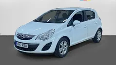 Vit Begagnad 2013 Opel Corsa Enjoy Halvkombi | 59 500 kr