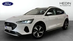 Vit (white) Begagnad 2022 Ford Focus Active Halvkombi | 179 900 kr (Superpris)