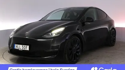 Svart Begagnad 2022 Tesla Model Y Performance SUV | 388 900 kr (Marknadspris)