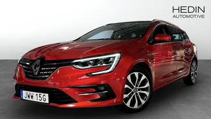 Röd (red) Begagnad 2022 Renault Mégane GrandTour Techno Kombi | 239 900 kr (Marknadspris)