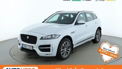 Vit Begagnad 2019 Jaguar F-Pace R-Sport SUV | 268 000 kr (Marknadspris)