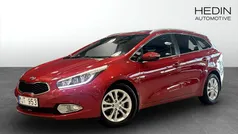 Röd (red) Begagnad 2013 Kia Ceed Sportswagon Comfort Kombi | 119 900 kr (Marknadspris)