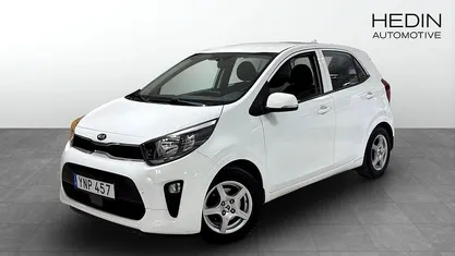Begagnad Kia Picanto 67 HK (49 kW) 2018 Vit Halvkombi