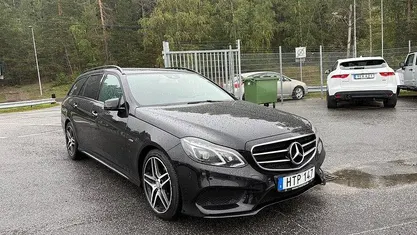 Svart Begagnad 2016 Mercedes E250 AMG Kombi | 169 900 kr (Bra pris)