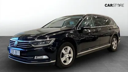Svart Begagnad 2015 VW Passat GT Kombi | 149 900 kr (Bra pris)