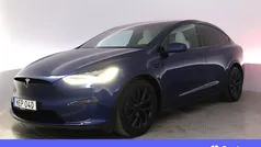 Blå Begagnad 2023 Tesla Model X Long Range AWD SUV | 738 900 kr (Superpris)