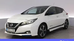 Vit Begagnad 2018 Nissan Leaf 360º Halvkombi | 142 900 kr (Lite dyr)
