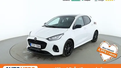Vit Begagnad 2024 Mazda 2 Homura-Line Halvkombi | 248 000 kr (Marknadspris)