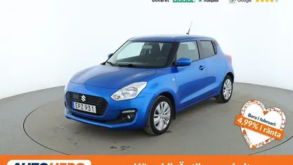 Blå Begagnad 2017 Suzuki Swift Halvkombi | 103 000 kr (Marknadspris)