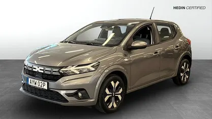 Begagnad Dacia Sandero Expression 91 HK (66 kW) 2024 Grå Halvkombi