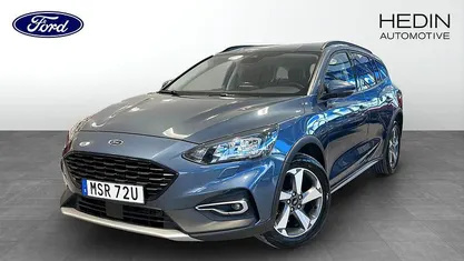 Blå Begagnad 2021 Ford Focus Active Kombi | 199 900 kr (Marknadspris)