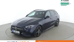 Mörkblå Begagnad 2022 Mercedes C220 AMG line Kombi | 415 000 kr (Marknadspris)