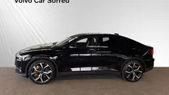Svart Begagnad 2021 Polestar 2 Long Range Dual motor Sedan | 399 900 kr (Dyr)