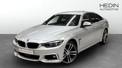 Begagnad BMW 420 Shadowline 190 HK (139 kW) 2017 Silver Sedan