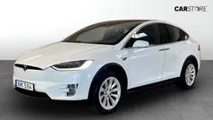 Vit (white) Begagnad 2018 Tesla Model X SUV | 359 900 kr (Marknadspris)