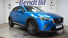 Blå Begagnad 2015 Mazda CX-3 Optimum SUV | 129 500 kr (Marknadspris)