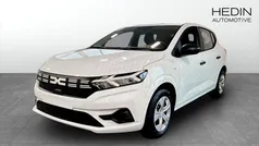 Vit Ny 2025 Dacia Sandero Halvkombi | 184 900 kr (Bra pris)