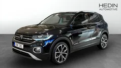 Svart (black) Begagnad 2021 VW T-Cross GT SUV | 194 900 kr (Bra pris)