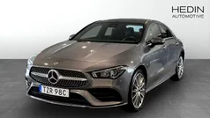 Svart Begagnad 2023 Mercedes CLA250e AMG line Sedan | 369 900 kr (Marknadspris)