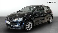Svart Begagnad 2017 VW Polo Halvkombi | 84 900 kr (Bra pris)