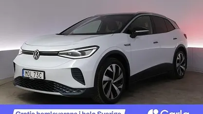 Begagnad VW ID.4 Pro Performance 150 kW (204 HK) 2021 Vit SUV