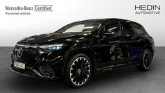Svart (black) Begagnad 2023 Mercedes EQS580 Premium Plus SUV | 1 269 900 kr