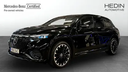 Svart (black) Begagnad 2023 Mercedes EQS580 Premium Plus SUV | 1 149 800 kr