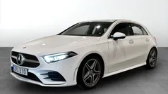 Vit (white) Begagnad 2018 Mercedes A200 AMG line Kombi | 254 900 kr (Marknadspris)