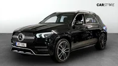 Svart Begagnad 2021 Mercedes GLE450 AMG AMG line SUV | 669 900 kr (Bra pris)