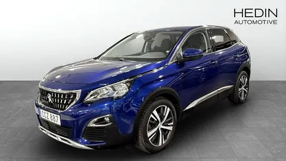 Blå Begagnad 2017 Peugeot 3008 Allure SUV | 154 900 kr (Marknadspris)