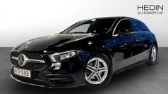 Svart Begagnad 2020 Mercedes A180 AMG Halvkombi | 239 900 kr (Marknadspris)