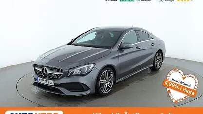 Mörkgrå Begagnad 2017 Mercedes CLA250 AMG line Sedan | 213 000 kr (Bra pris)