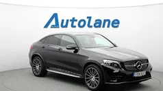 Svart Begagnad 2016 Mercedes GLC250 AMG Sportkupé | 329 000 kr (Marknadspris)