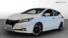 Vit (white) Begagnad 2023 Nissan Leaf Acenta Halvkombi | 189 900 kr (Marknadspris)