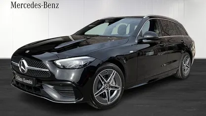 Svart Ny 2025 Mercedes C300e Advanced Kombi | 643 350 kr (Marknadspris)