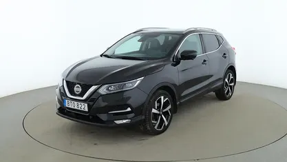 Svart Begagnad 2018 Nissan Qashqai 360º SUV | 130 000 kr (Marknadspris)