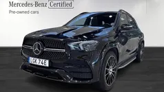 Svart (black) Begagnad 2022 Mercedes GLE350e AMG Line Premium Plus SUV | 749 900 kr (Marknadspris)