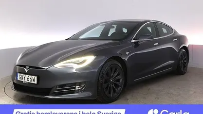 Grå Begagnad 2020 Tesla Model S Long Range AWD Halvkombi | 354 900 kr (Bra pris)
