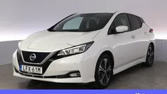 Vit Begagnad 2021 Nissan Leaf 360º Halvkombi | 195 900 kr (Marknadspris)
