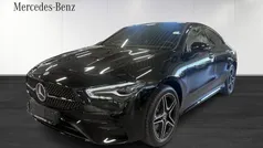 Svart Ny 2025 Mercedes CLA200 AMG Sportkupé | 442 600 kr (Marknadspris)