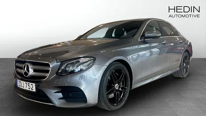 Begagnad Mercedes E220 AMG line 194 HK (142 kW) 2018 Grå Sedan