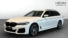 Vit Begagnad 2021 BMW 530e M Sport Kombi | 259 700 kr (Bra pris)