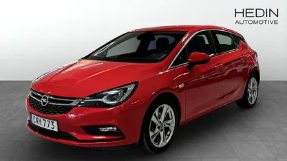 Begagnad Opel Astra Dynamic 125 HK (91 kW) 2015 Röd Halvkombi